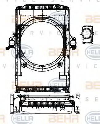 BEHR A0225 модуль охолодження