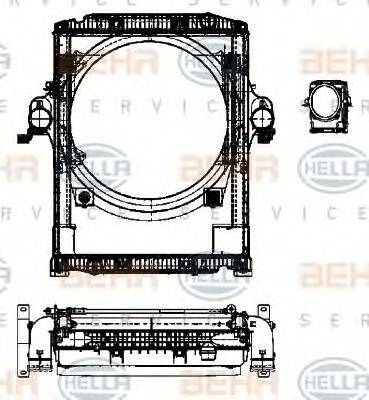 BEHR A5154 модуль охолодження