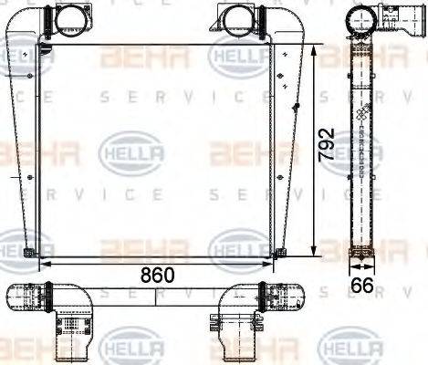 BEHR C8636 Інтеркулер