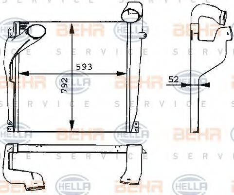 BEHR 34495 Інтеркулер