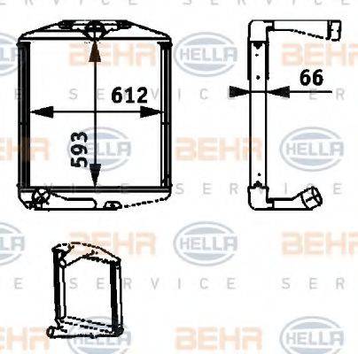 MAHLE FILTER IC 106 Інтеркулер