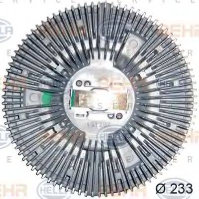 BEHR 16903 Зчеплення, вентилятор радіатора