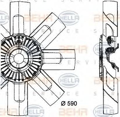 HELLA 8MV 376 727-281