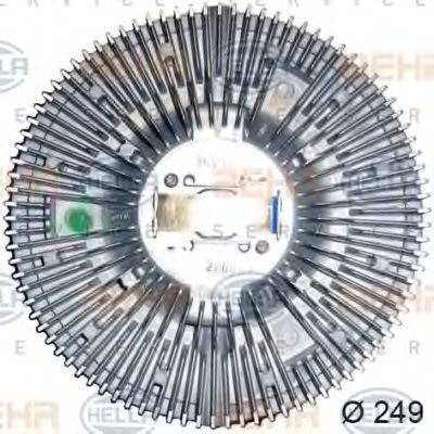 IVECO 9319 0926 Зчеплення, вентилятор радіатора