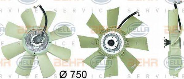 BEHR 31965 Вентилятор, охолодження двигуна