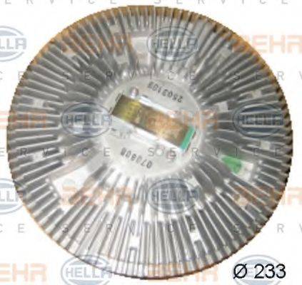 BEHR HELLA SERVICE E4190 Зчеплення, вентилятор радіатора