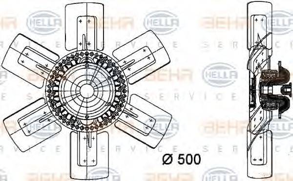 VALEO 734773 Радіатор, охолодження двигуна