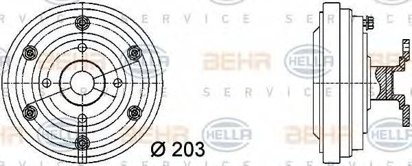 HELLA 8MV 376 731-281