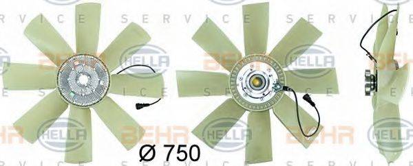 BEHR 97265 Вентилятор, охолодження двигуна