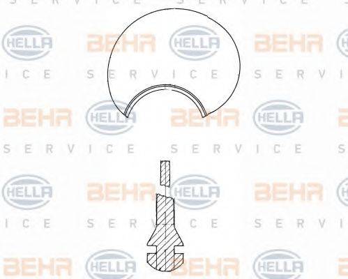 BEHR SERVICE 4100002 Вентилятор, внутрішня вентиляція