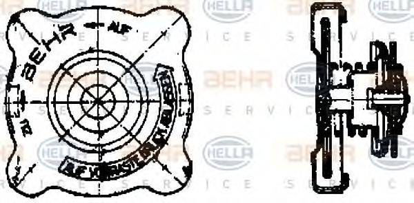BEHR 0093609 Кришка, резервуар охолоджувальної рідини