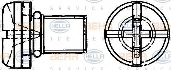 BEHR 2108049 Болт, пробка радіатора