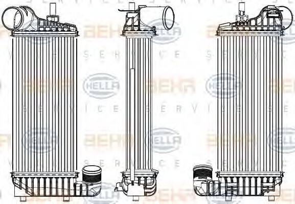 FORD 1 712 541 Інтеркулер