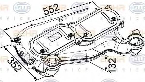 MAHLE FILTER IC 205 Інтеркулер
