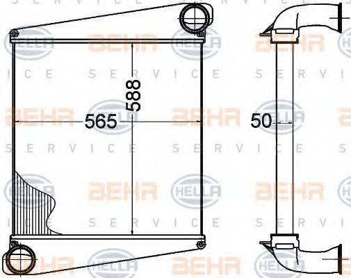VOLVO 8113538 Інтеркулер