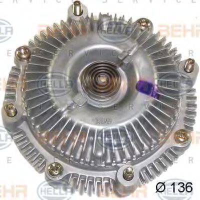 AKS DASIS 368002N Зчеплення, вентилятор радіатора