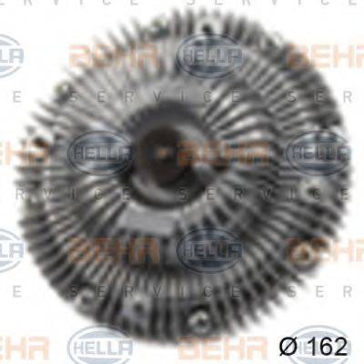 TOYOTA 16210-65020 Зчеплення, вентилятор радіатора