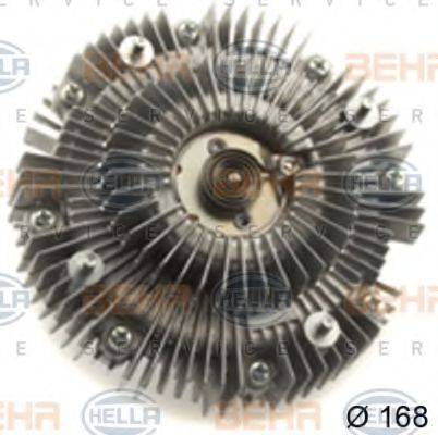 TOYOTA 16210-50051 Зчеплення, вентилятор радіатора