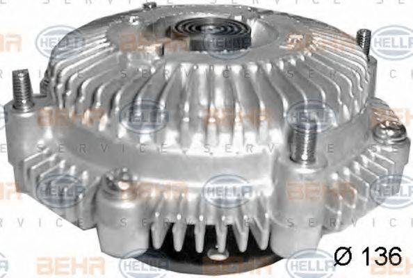 TOYOTA 16210-64020 Зчеплення, вентилятор радіатора