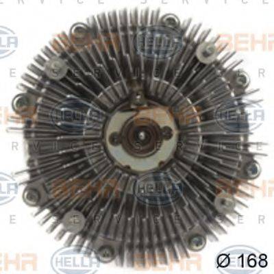 TOYOTA 16210-50101 Зчеплення, вентилятор радіатора