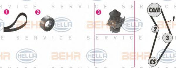 AUTEX K985264A Комплект ременя ГРМ