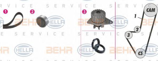 DELPHI DIESEL TB5086R Ремінь ГРМ