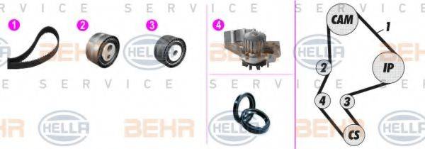 AUTEX K986841A Комплект ременя ГРМ