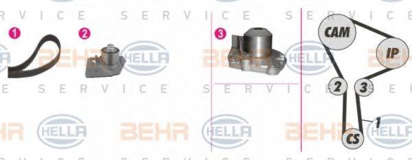 DELPHI DIESEL TB6177 Ремінь ГРМ