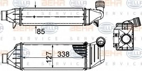 FORD 1 056 493 Інтеркулер