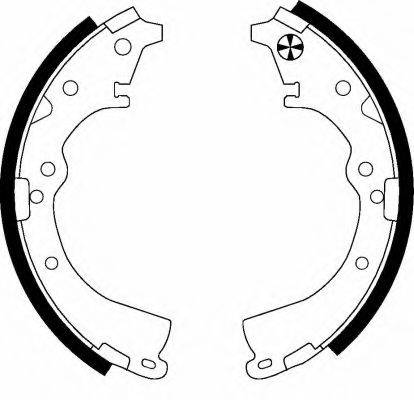 PEX 6.176 Комплект гальмівних колодок
