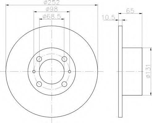 HELLA 8DD 355 100-301