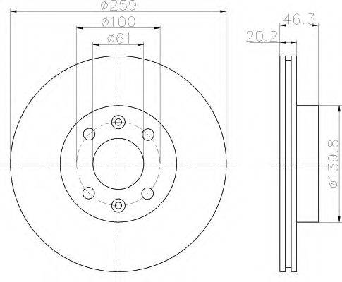 HELLA 8DD 355 101-281