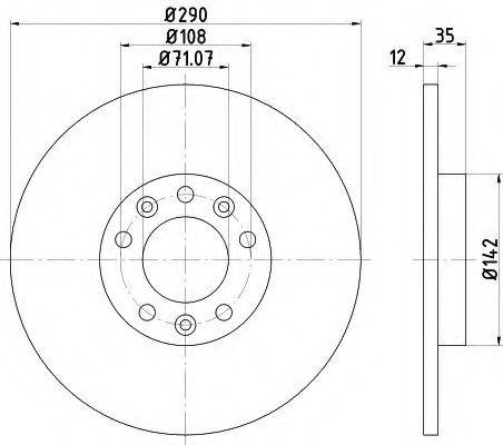 HELLA 8DD 355 120-421