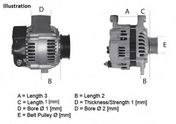 LUCAS ELECTRICAL LRA02844