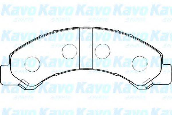 ISUZU 0446537190 Комплект гальмівних колодок, дискове гальмо