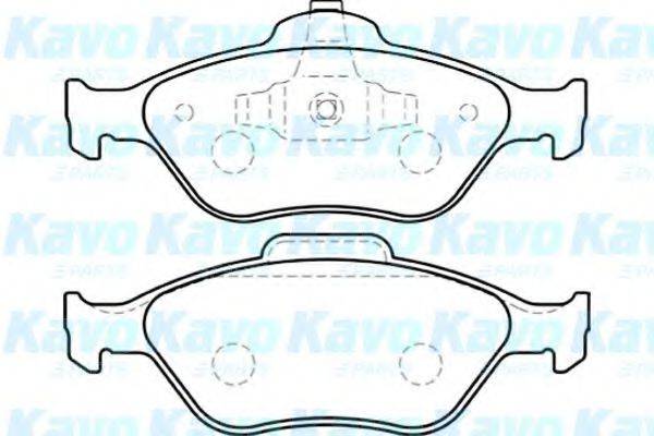 MAZDA 1101464 Комплект гальмівних колодок, дискове гальмо