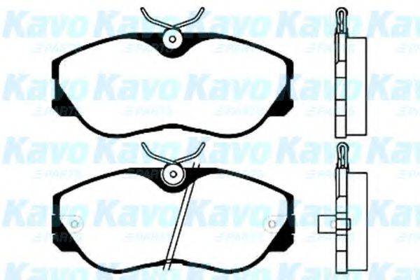 NISSAN 4106021P90 Комплект гальмівних колодок, дискове гальмо