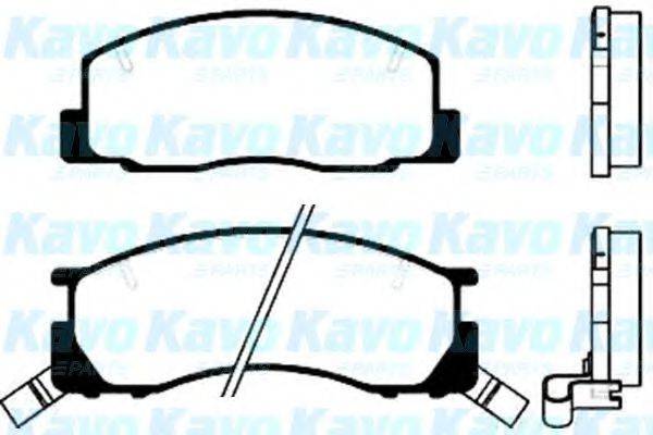 HONDA AY040TY024 Комплект гальмівних колодок, дискове гальмо