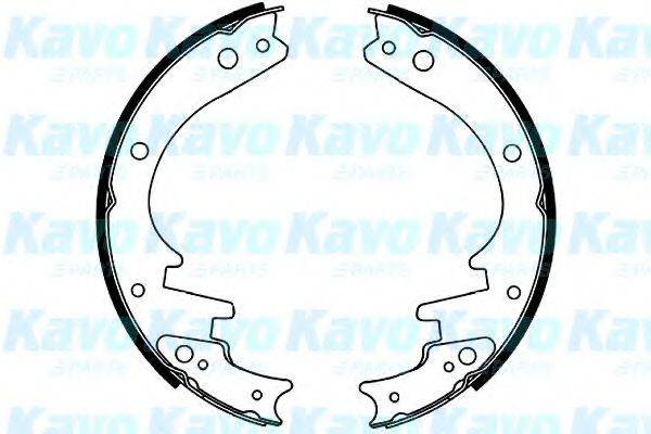 KAVO PARTS BS3910 Комплект гальмівних колодок