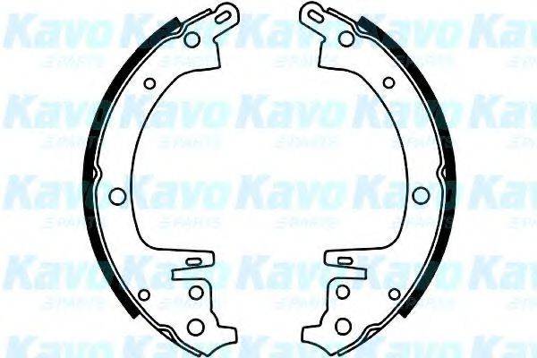 ISUZU 5871004630 Комплект гальмівних колодок
