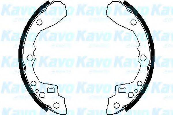 TRUSTING 7440 Комплект гальмівних колодок