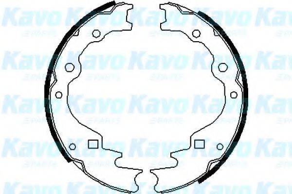 KAVO PARTS BS5412 Комплект гальмівних колодок