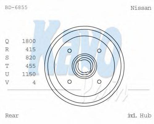 KAVO PARTS BD-6855