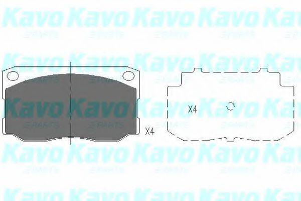 HYUNDAI 581015HA30 Комплект гальмівних колодок, дискове гальмо