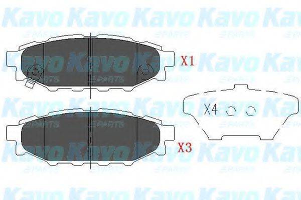KAVO PARTS KBP-8005