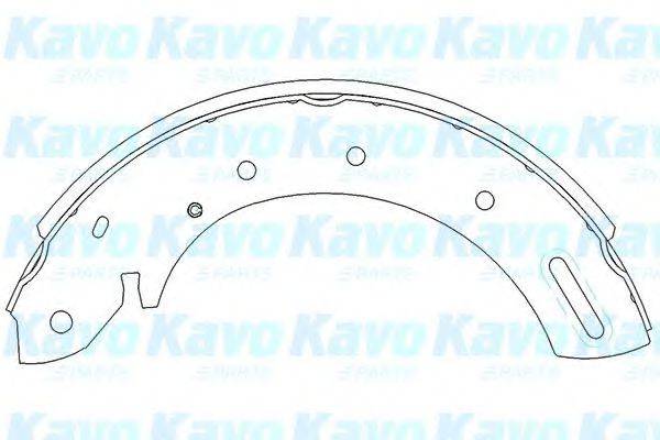 TOYOTA 440607C326 Комплект гальмівних колодок
