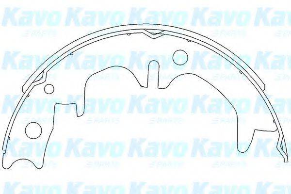 KIA 4654020060 Комплект гальмівних колодок