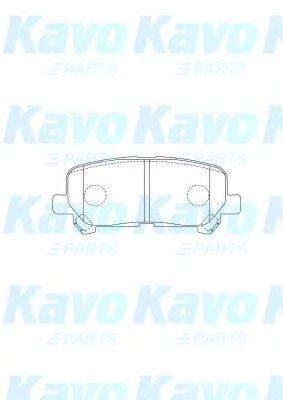HONDA 43022STXA00 Комплект гальмівних колодок, дискове гальмо