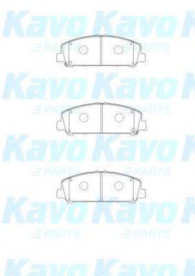 SUZUKI 5521082Z32 Комплект гальмівних колодок, дискове гальмо