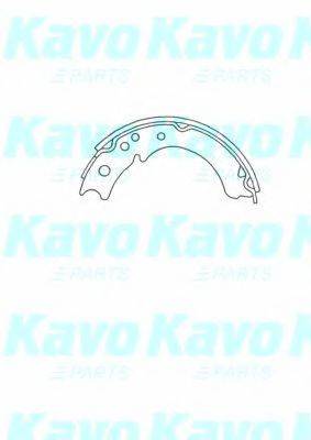 KAVO PARTS BS3920 Комплект гальмівних колодок